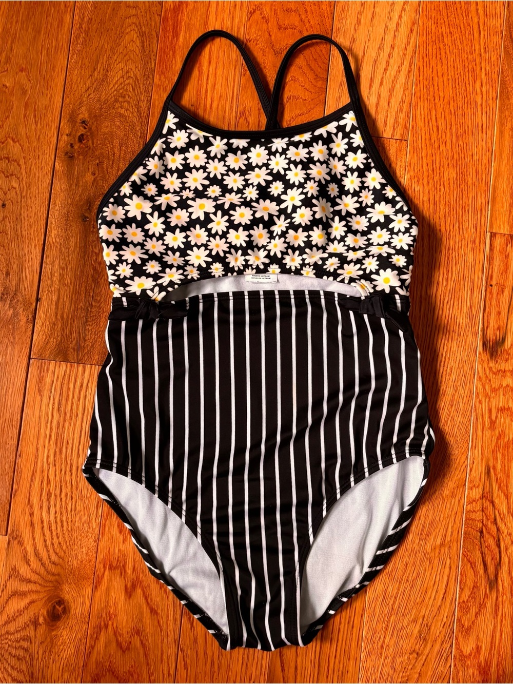 Art Class Girls One-Piece Cutout Swimsuit
